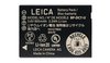 Leica accu lithium-ion BP-DC 7 pour V-Lux 20-30-40