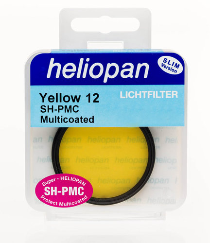 Heliopan gelb-mittel-dunkel (12) Schwarz-Weissfilter   SH-PMC    60x0,75
