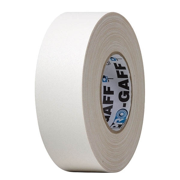 Pro Tapes rouleau Gaffer 50mm x 54m blanc - GAF505403 - Lecuit