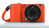 Leica dragonne silicone pour Leica T, rouge orangé