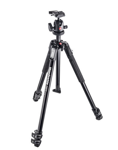 Manfrotto 190X Alu 3 sections Kit with ball head