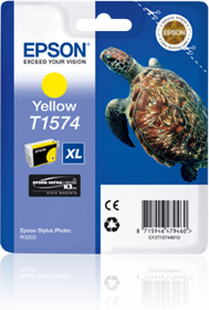 Epson cartouche encre K3 pour Epson Stylus Photo R3000  -   yellow T1574