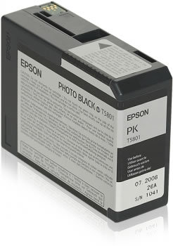 Epson cartouche encre K3 pour Epson Stylus Pro 3800/3880  -  Photo Black  -  T5801