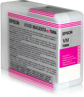 Epson cartouche encre K3 pour Epson Stylus Pro 3880  -  Vivid Magenta T580A