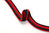 Artisan&Artist ACAM 310N   •   Silk camera strap   •   black/red