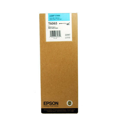 Epson T6065 für Epson Stylus Pro 4800/4880 • Light Cyan (220 ml)