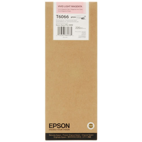 Epson T6066 für Epson Stylus Pro 4880 • Vivid Light Magenta (220ml)