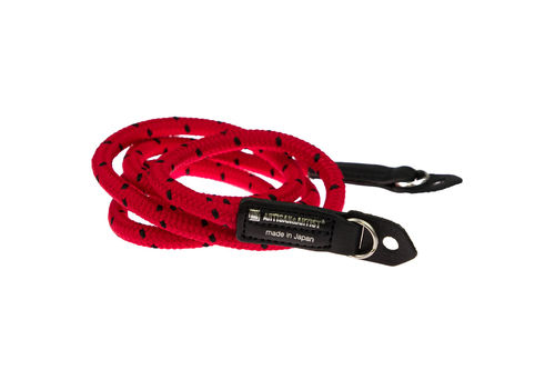 Artisan&Artist ACAM 701   •   Pin dot cord camera strap   •   red/black