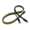 Leica Paracord Strap created by COOPH, black/olive, 100 cm