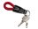 Leica porte-clés en corde, rouge