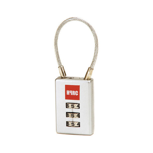 HPRC 3-DIAL COMBINATION LOCK WITH FLEXIBLE EASY CABLE