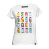 COOPH T-Shirt CANISTERS • Men • White  • S