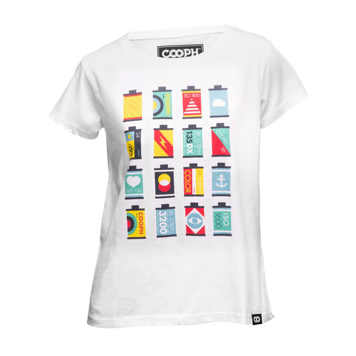 COOPH T-Shirt CANISTERS • Men • White  • XXL