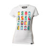 COOPH T-Shirt CANISTERS • Female • White • L
