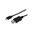 Eizo câble DisplayPort - USB-C 1.8m, noir