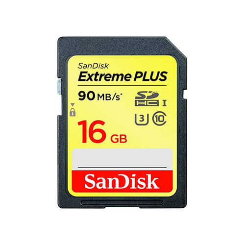 SanDisk Extreme Plus SDHC 16GB 90MB/s