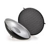 Godox AD-S3 + AD-S4 Beauty dish with honeycomb grid for AD200/AD200Pro