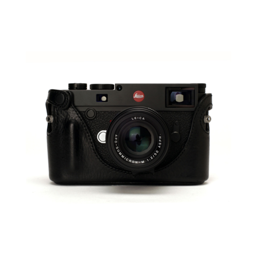 Artisan&Artist LMB M10/M11   •   Leather camera half case for Leica M10 / M11  •   black