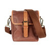 Bronkey Berlin Camera bag Waxed Canvas Coffee Color • ONE SIZE
