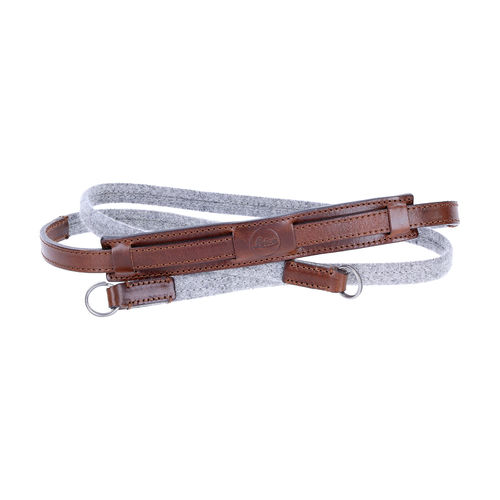 Occasion • Leica Carrying Strap lifestyle, leather/fabric, grey